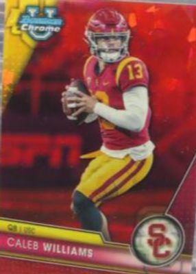 2023 Bowman Chrome University Sapphire Edition #1 Red /5