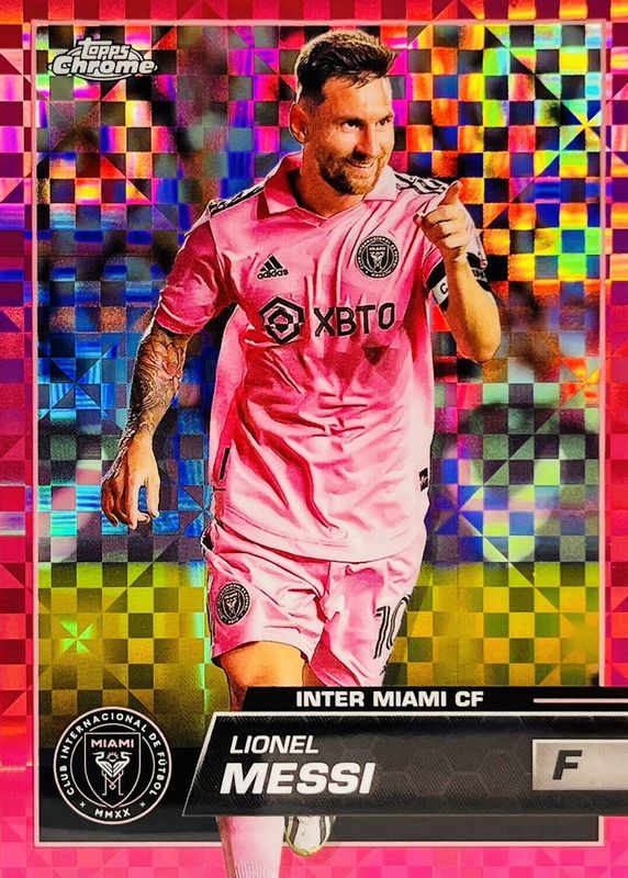 2023 Topps Chrome MLS #58 Pink X-Fractor