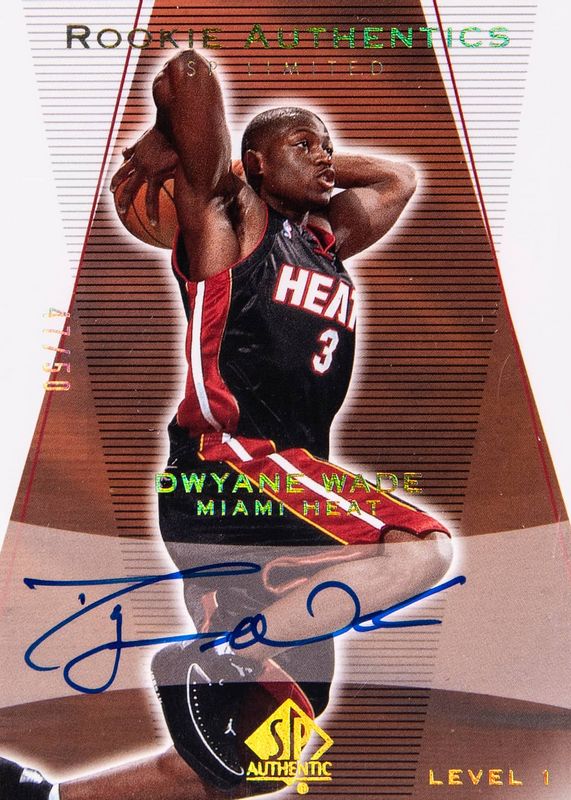 Dwyane Wade 2003 SP Authentic #152 Rookie Authentics Autographs 