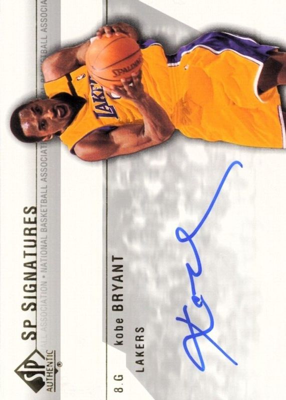 Kobe Bryant 2003 SP Authentic #KB-A SP Signatures PSA 10