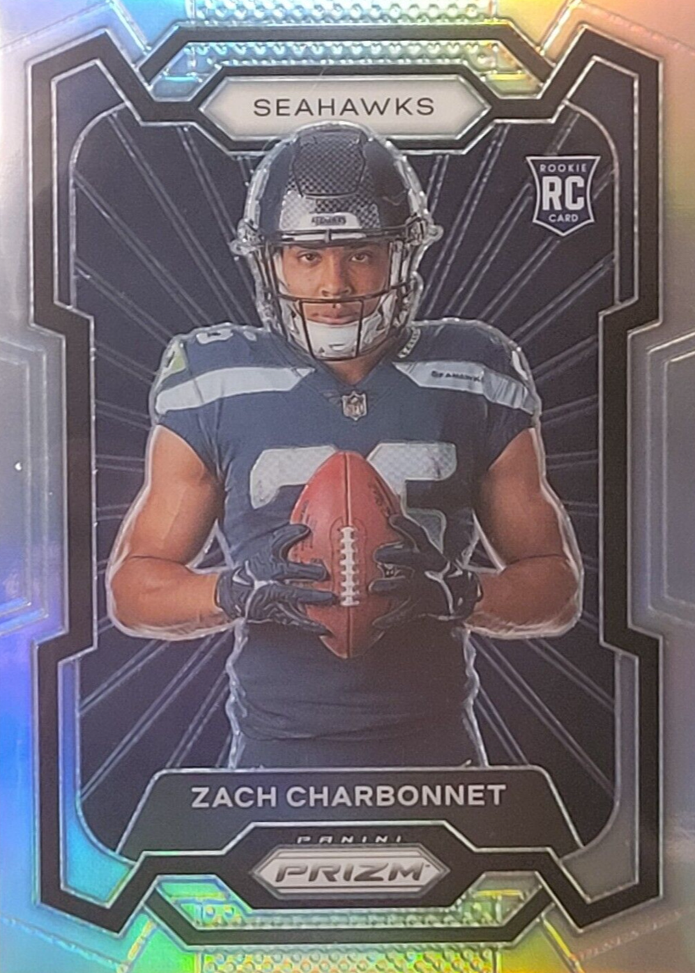 Zach Charbonnet 2023 Prizm #314 Rookie Variation - Silver Price