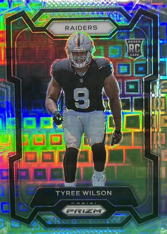 Tyree Wilson 2023 Prizm #363 Pandora /400 Rookie PSA 10