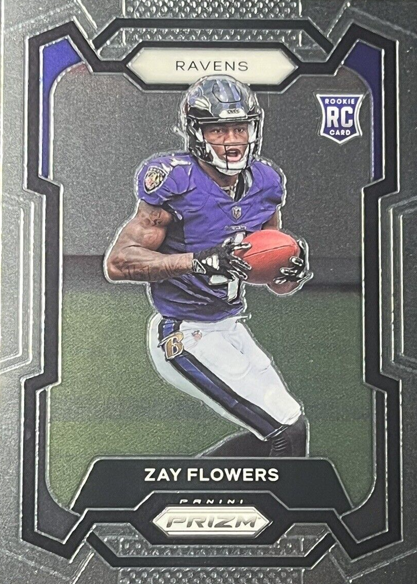 Zay Flowers 2023 Prizm #307 Base Price Guide - Sports Card Investor