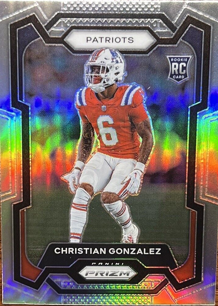 Christian Gonzalez 2023 Prizm #369 Silver Price Guide - Sports