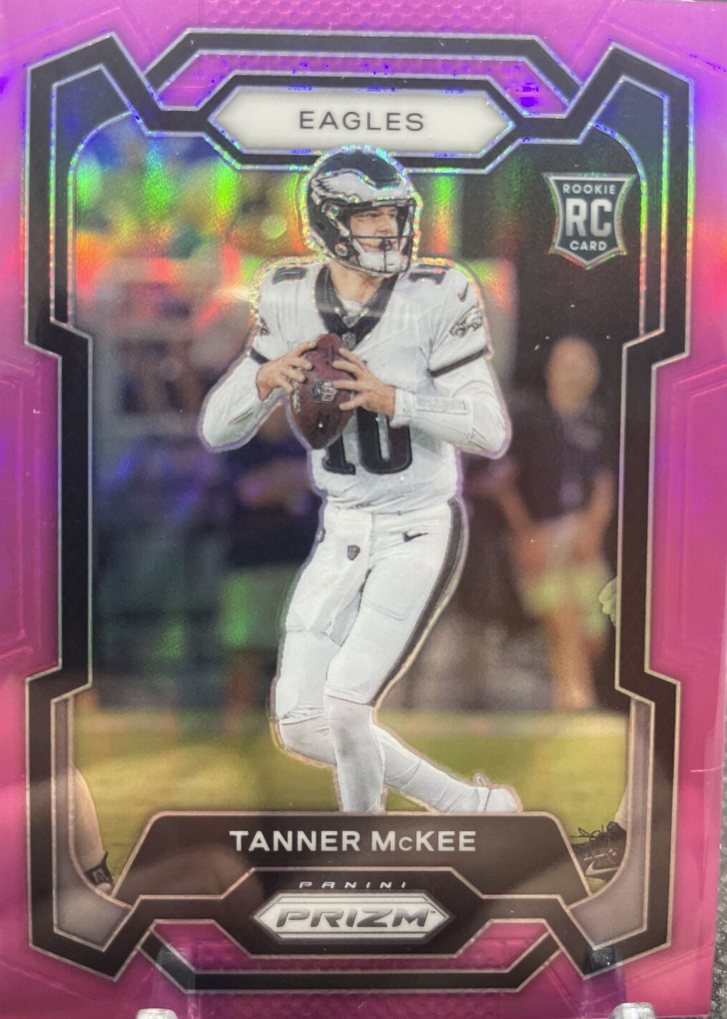 Tanner McKee 2023 Prizm #383 Pink Price Guide - Sports Card Investor