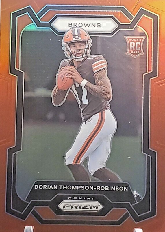 Dorian Thompson-Robinson 2023 Prizm #322 Red /(SSP) Rookie SGC 10