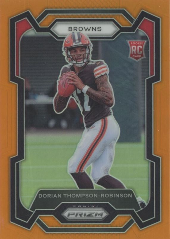 Dorian Thompson-Robinson 2023 Prizm #322 Orange /249 Rookie BGS 9.5