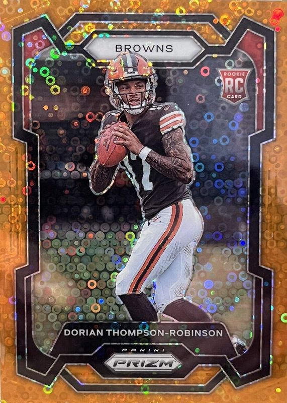 Dorian Thompson-Robinson 2023 Prizm #322 Disco Rookie RAW