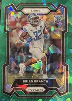 Brian Branch 2023 Prizm #328 Hyper /175 PSA 10 Price Guide - Sports Card  Investor