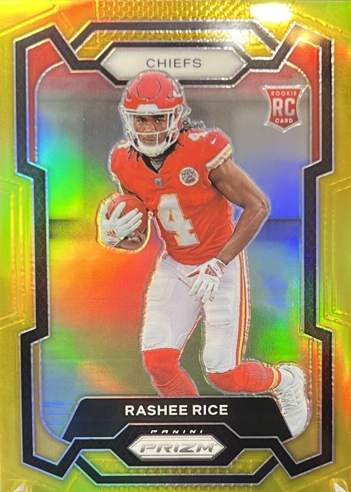 Rashee Rice 2023 Prizm #350 Gold /10 Price Guide - Sports Card