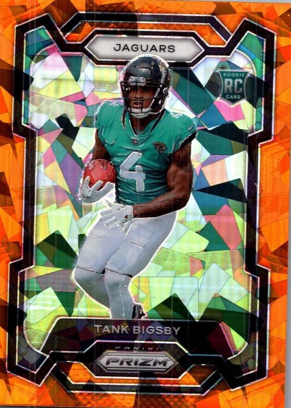 Tank Bigsby 2023 Prizm #348 Orange Ice Rookie BGS 9