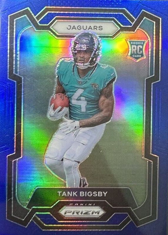 Tank Bigsby 2023 Prizm #348 Blue /(SSP) Rookie BGS 9.5