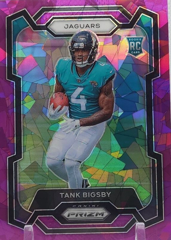 Tank Bigsby 2023 Prizm #348 Purple Ice /225 Rookie RAW