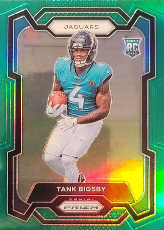 Tank Bigsby 2023 Prizm #348 Green Rookie SGC 10