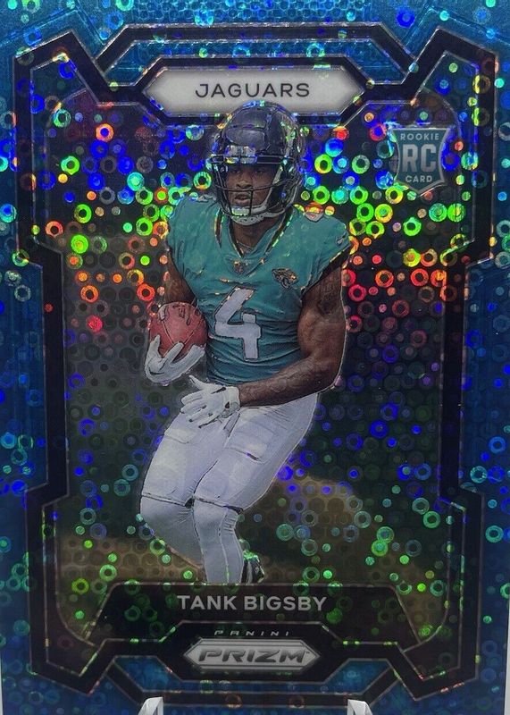 Tank Bigsby 2023 Prizm #348 No Huddle Blue /95 Rookie SGC 9.5