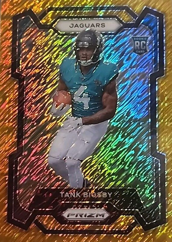 Tank Bigsby 2023 Prizm #348 Gold Shimmer /10 Rookie PSA 10