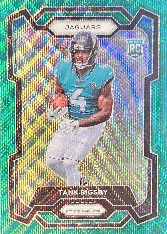 Tank Bigsby 2023 Prizm #348 Green Wave Rookie SGC 10