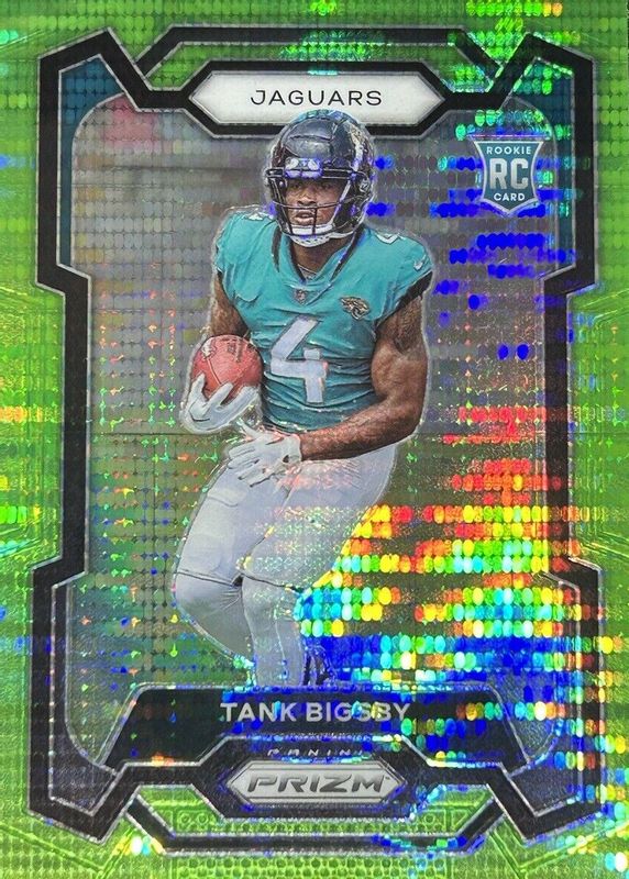 Tank Bigsby 2023 Prizm #348 Neon Green Pulsar Rookie SGC 9.5