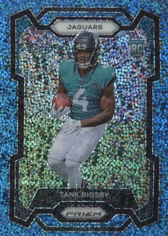 Tank Bigsby 2023 Prizm #348 Blue Sparkle /96 Rookie SGC 10