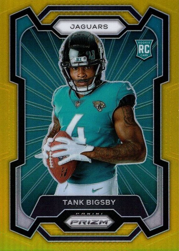 Tank Bigsby 2023 Prizm #322 Rookie Variation - Gold /10 Rookie SGC 10