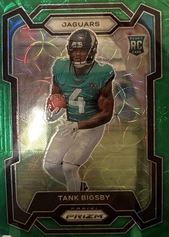 Tank Bigsby 2023 Prizm #348 Green Scope /75 Rookie RAW