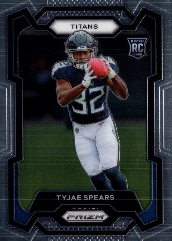 Tyjae Spears 2023 Prizm #396 Base Rookie PSA 10