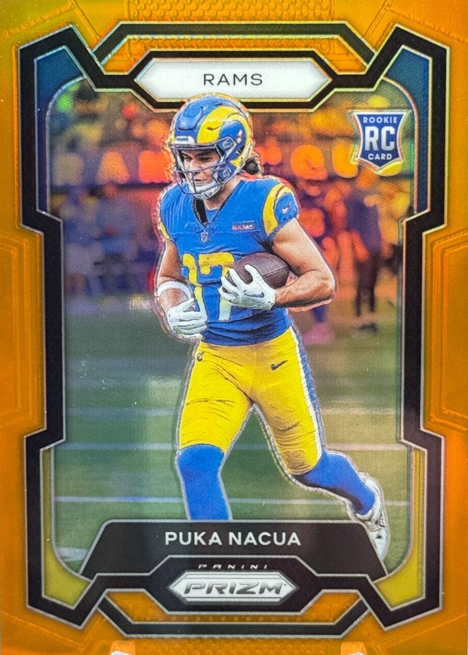 PUKA商品 2023 Panini Absolute - Rookies Puka Nacua #189 Purple (RC) for