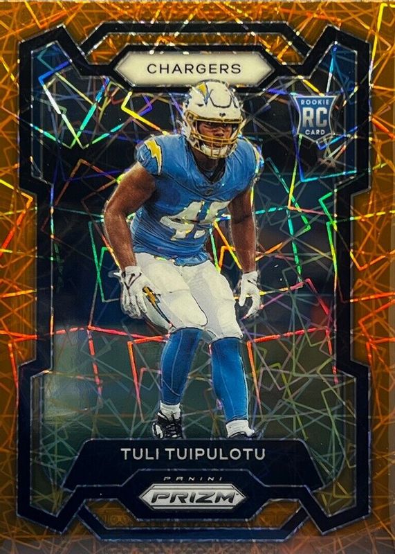 Tuli Tuipulotu 2023 Prizm #354 Lazer Rookie PSA 10