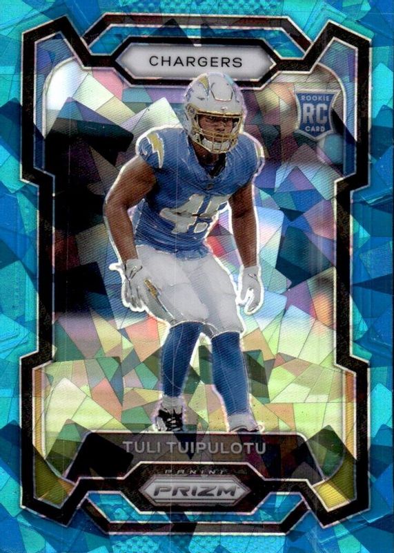 Tuli Tuipulotu 2023 Prizm #354 Blue Ice /99 Rookie SGC 10