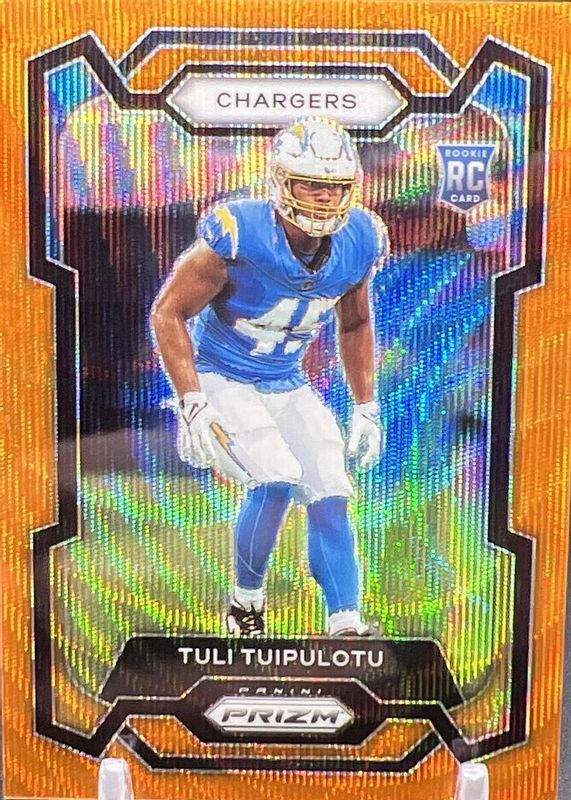 2023 Prizm #354 Orange Wave /60