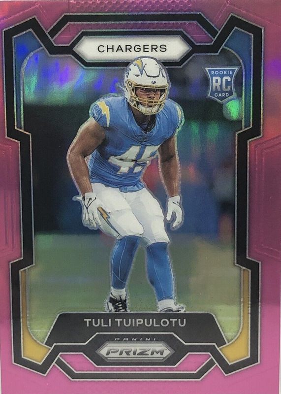 Tuli Tuipulotu 2023 Prizm #354 Pink Rookie PSA 9