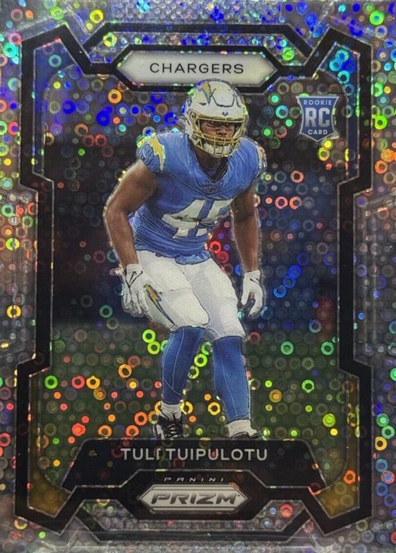 Tuli Tuipulotu 2023 Prizm #354 No Huddle Rookie RAW