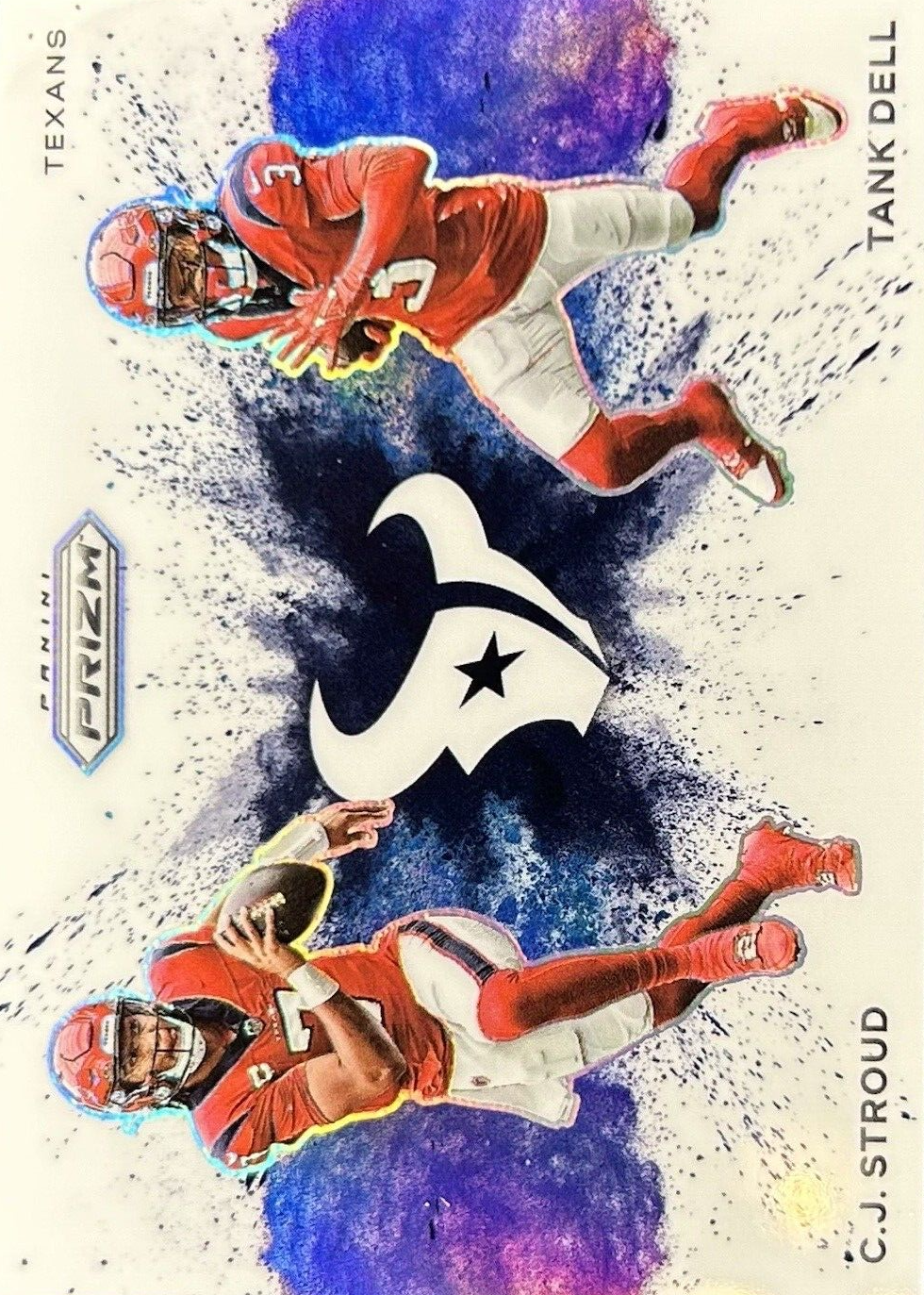 CJ Stroud / Tank Dell 2023 Prizm #CBD-5 Color Blast Duo