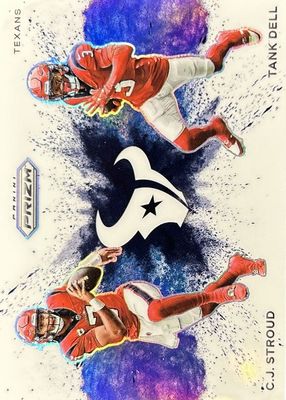 シングルカード PSA 9 2023 Prizm C J Stroud Color Blast 2023 Panini Prizm Color Blast #CB-6 C.J. Stroud Rookie Card
