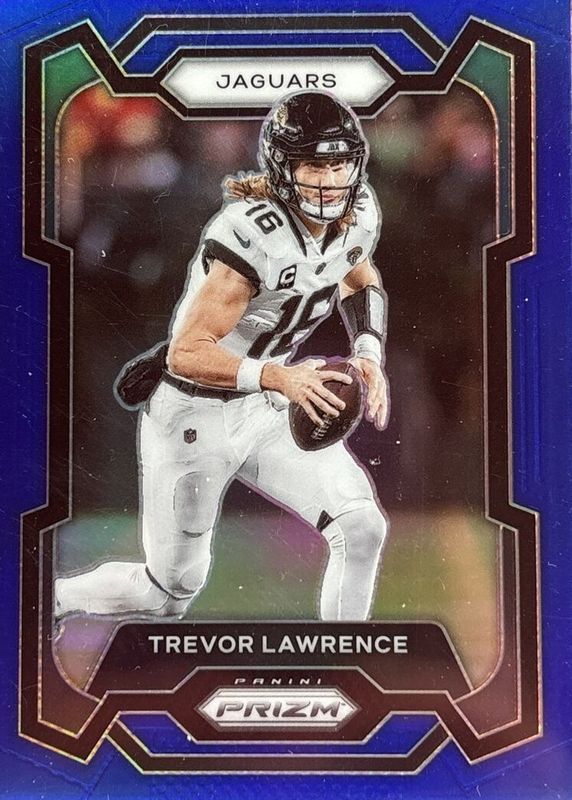 Trevor Lawrence 2023 Prizm #139 Blue /(SSP) BGS 9.5