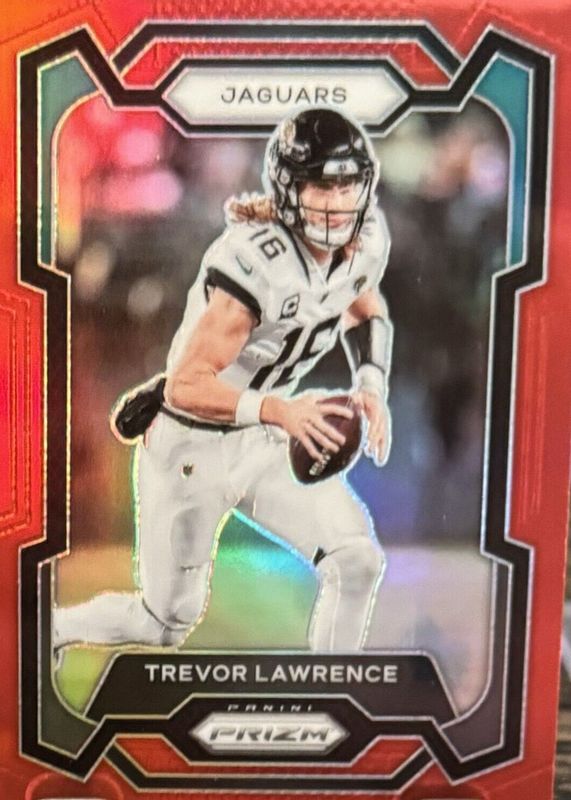 Trevor Lawrence 2023 Prizm #139 Red /(SSP) RAW