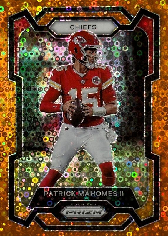 Patrick Mahomes II 2023 Prizm #149 Disco PSA 8