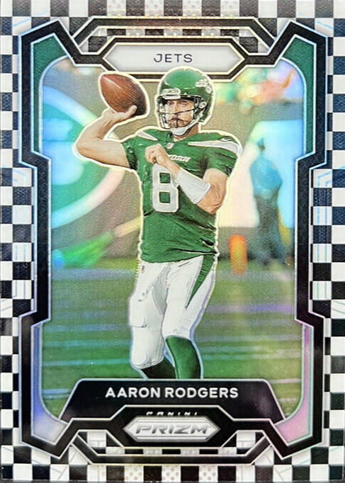 アーロン27594ページ Aaron Rodgers 2023 Prizm #227 Black & White Checker /(SSP