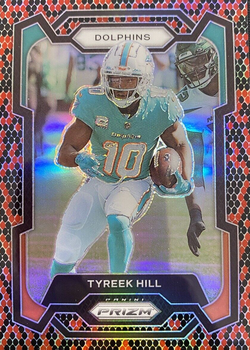 Tyreek Hill 2023 Prizm #187 Snakeskin /(SSP) Price Guide - Sports