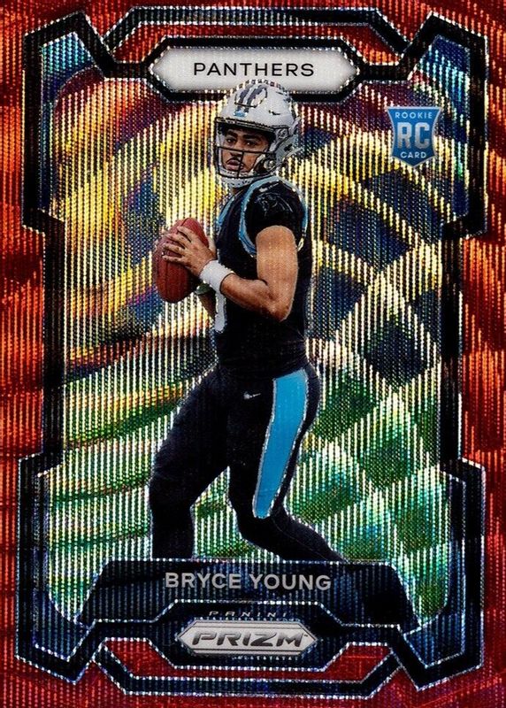 Bryce Young 2023 Prizm #311 Red Wave /149 Rookie BGS 10 PRISTINE