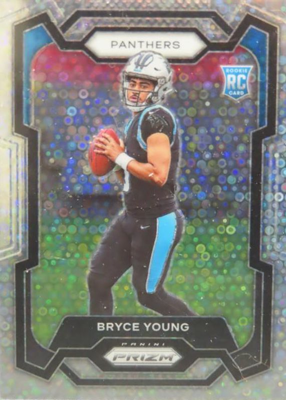 Bryce Young 2023 Prizm #311 No Huddle Rookie PSA 8