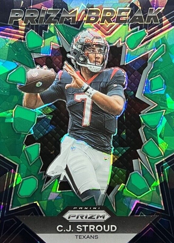 2023 Prizm #PB-6 Prizm Break - Green Ice