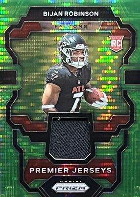 2023 Prizm #PJ-BR Premier Jerseys - Neon Green Pulsar