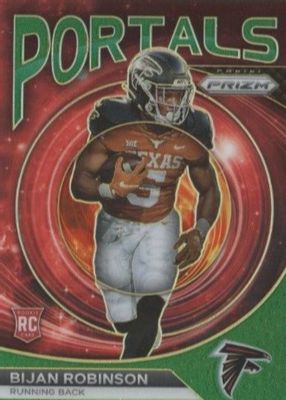 2023 Prizm #PO-8 Portals - Green