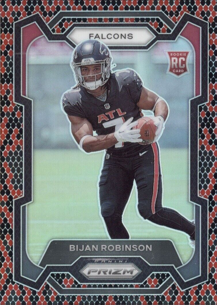 Bijan Robinson 2023 Prizm #305 Snakeskin /(SSP) Price Guide
