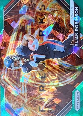2023 Prizm #F-24 Fireworks - Green Ice