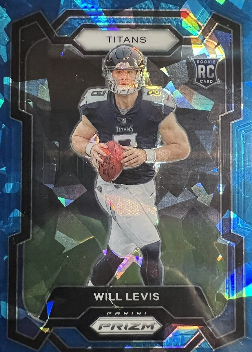 Will Levis 2023 Prizm #397 Blue Ice /99 Price Guide - Sports