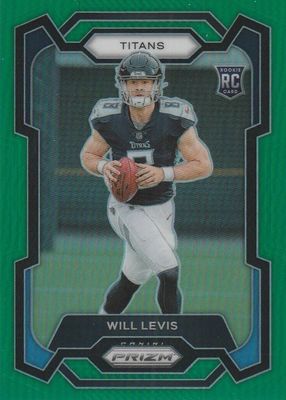 Will Levis 2023 Prizm #397 Hyper /175 Price Guide - Sports
