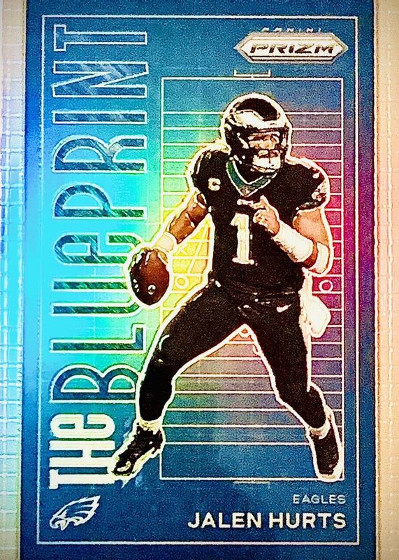 Jalen Hurts 2023 Prizm #BP-7 The Blueprint /(SSP) BGS 9.5