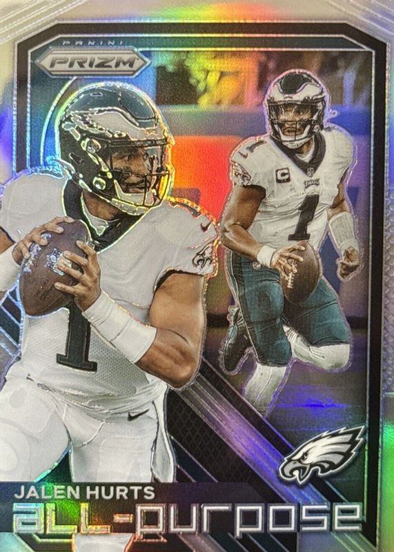 Jalen Hurts 2023 Prizm #APP-JH All Purpose - Silver RAW